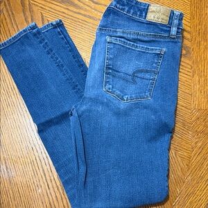 American Eagle Outfitters Dark Blue Denim